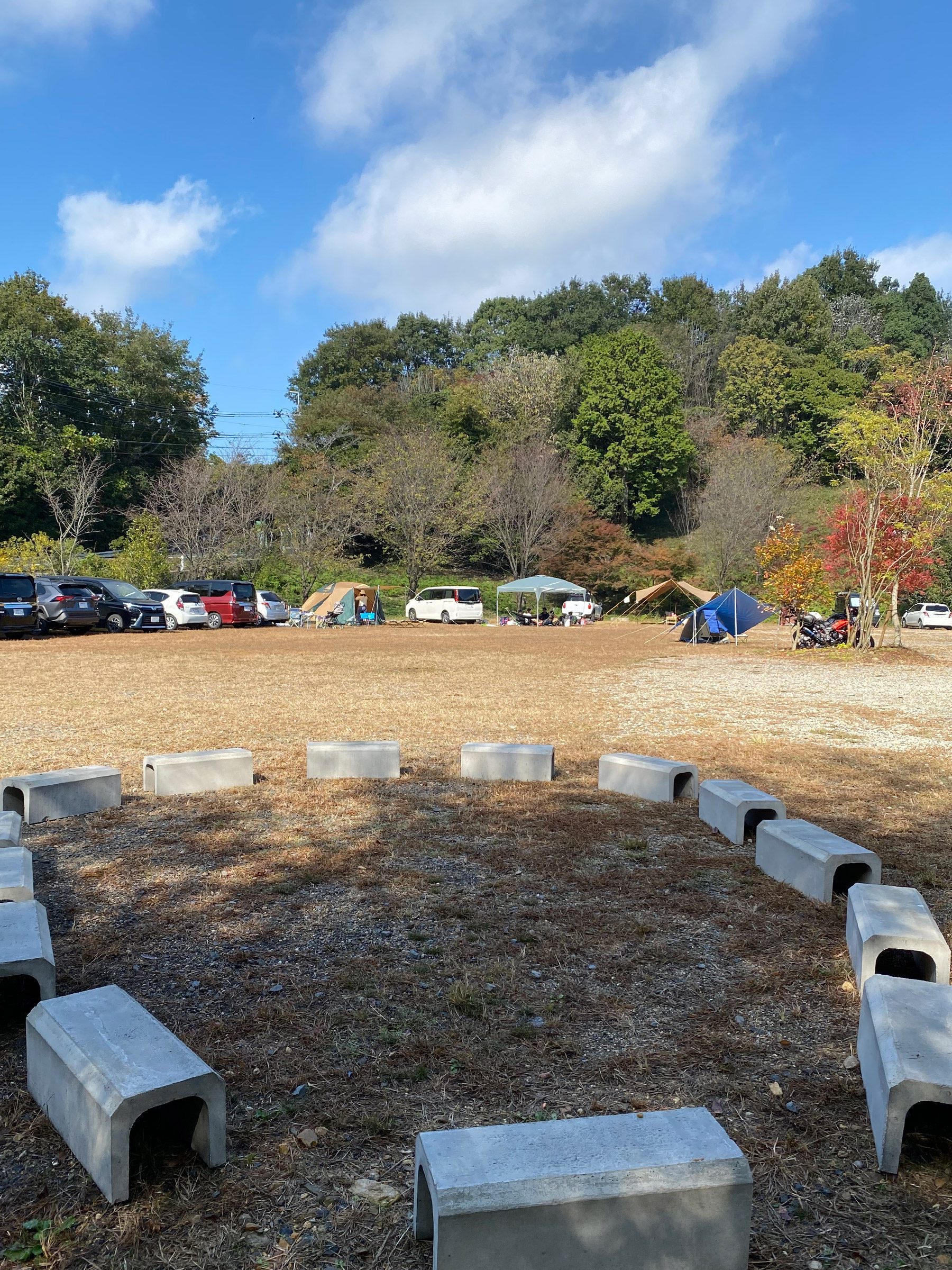 オートキャンプ場の写真